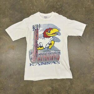 Vintage 90’s Kansas Jayhawks Single Stitch‎ Tee
